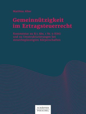 cover image of Gemeinnützigkeit im Ertragsteuerrecht